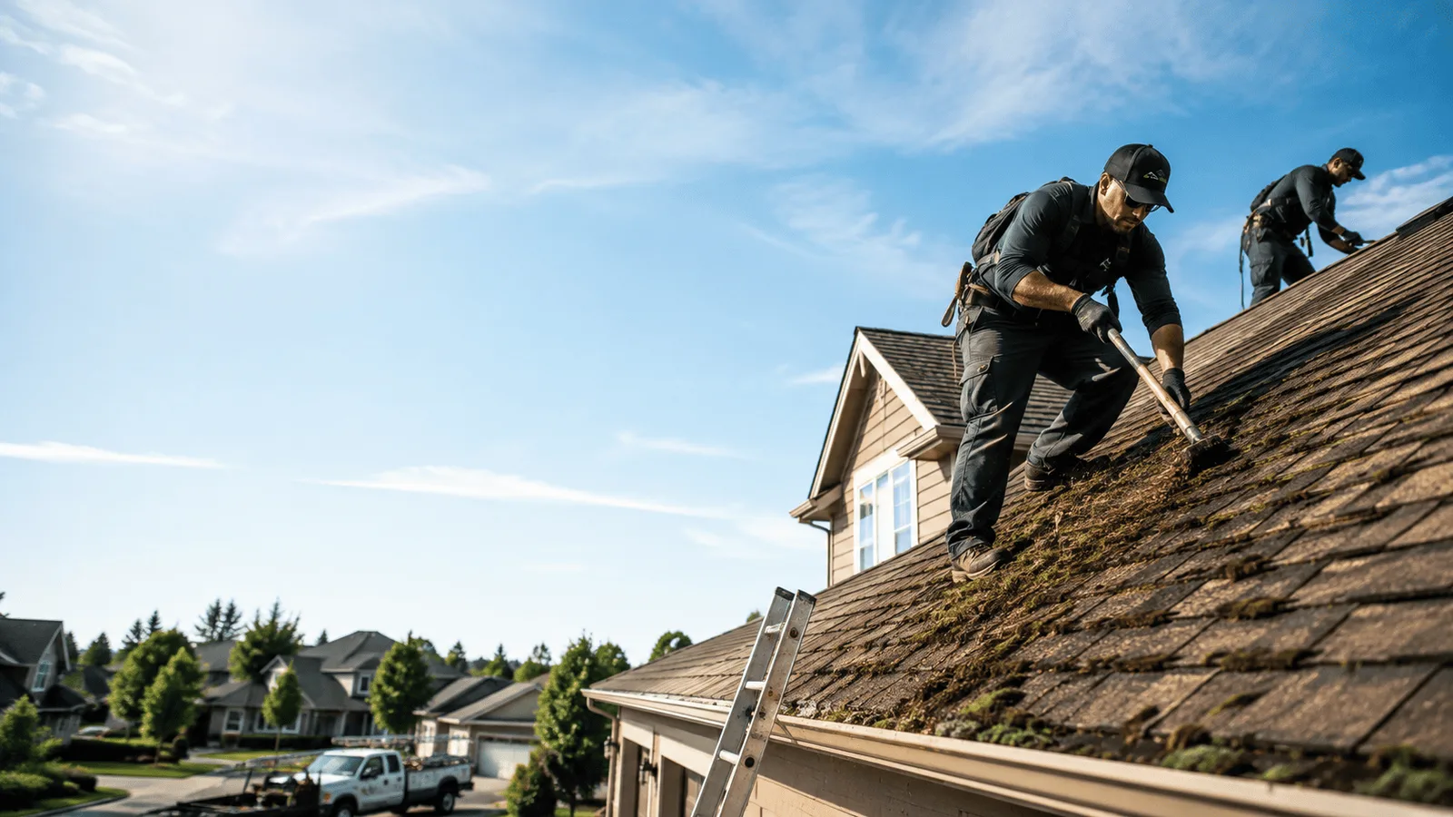 Roof Moss Removal in Johnston, SC near me